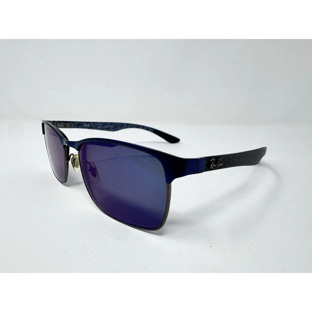 Ray-Ban RB8416 2914 Blue Carbon Fiber Eyeglass Frames 55-17-145 Authentic